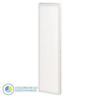 Panel Llano 72w 3000k-4000k-6500k 3,8x30x120 Cm Blanco 7200lm