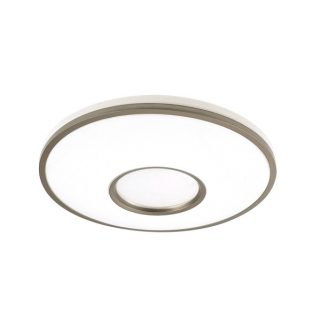 Plafon Perote 36w 3000-4000-6500k Blanco/Cuero 3528lm 7,5x39x39cm C/remoto Y Reg.intensidad