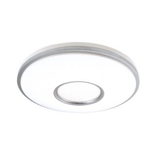 Plafon Perote 36w 3000-4000-6500k Blanco/Plata 3528lm 7,5x39x39cm C/remoto Y Reg.intensidad