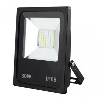 Proyector Led Smd Dacita 30w 6500k Negro 2700lm 120º Ip66 23x19,5x5 Cm