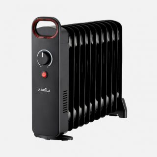 Radiador Aceite Lapacho 1000w Negro Termost.reg 11 Elementos Prot.seg.asa 38x46,5x14cm