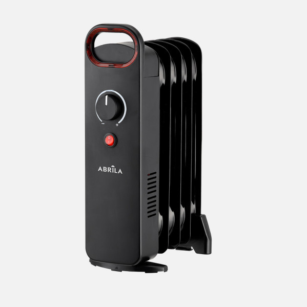 Radiador Aceite Lapacho 500w Negro Termost.reg 5 Elementos Proteccion  Seg.asa 38x24x14cm