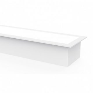Regleta De Empotrar 40w 6400k Linex Blanco 3200lm 122X6X6,6