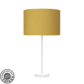 Sobremesa Alto Moda 1xe27 Blanco/amarillo 63x30x30