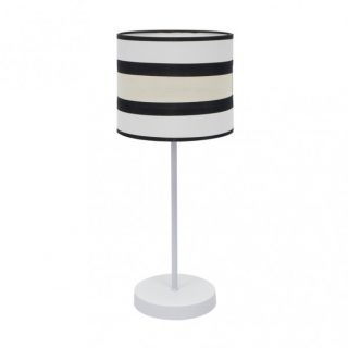 Sobremesa Peq. Karla 1xe14 Blanco/beis 42x17x17 Cm