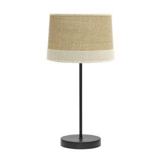 Sobremesa Tietar 1xe14 Saco/beis 44x22x22 Cm