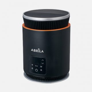 Termovent.ceramico Ptc Atica 1800w Negro 2pot.motor Dc,temp.reg.temporiz24h,25,2x18,5x18,5cm