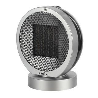 Termovent.ptc Ceramico Pomelo 2000w Negro/plata 2pot 3fun.rotatorio Antivuelco.seg. 29,3x24x18cm