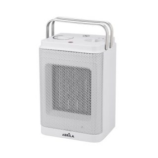 Termoventilador Ceramico Bribon 1500w Blanco 2potencias 3funciones Termost.reg. Antivuelco Asa 22,3x15x12,4cm