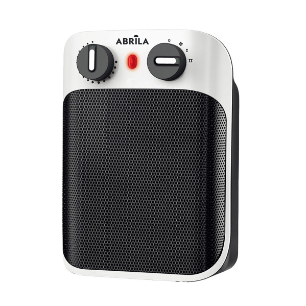 Termoventilador Ceramico Libia 1800w Blanco/negro 2potencias 3funciones Antivu.segur.luz Ind.26,5x19,5x13,2 Cm