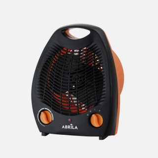 Termoventilador Elect.lubian 2000w Naranja/negro 2potencias 3fun.sist.seguridad,Termostato Reg.26,5x21x13cm