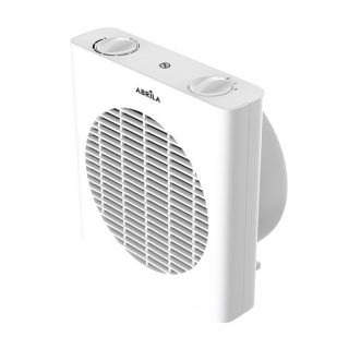 Termoventilador Elect.malta 2000w Blanco 3funciones Antivuelci Termost.regulabl.seg. Asa 22,5x21x13cm