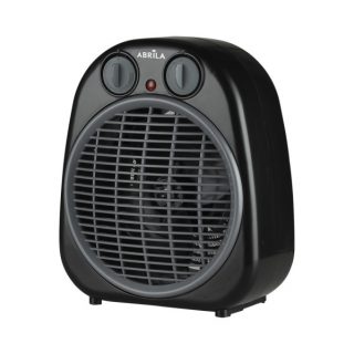 Termoventilador Fogata 2000w Negro/gris 2potencias 3funciones Termostato Reg.seguro,antivuelco 24x20x13cm