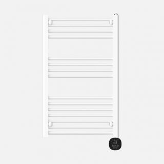 Toallero Electrico Scuti Blanco 500w 3modos Display Tactil Anti-hielo Temporizador 89x52x9cm