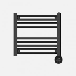 Toallero Electrico Scuti Negro 300w 3modos Display Tactil Anti-hielo Temporizador 54x52x9cm