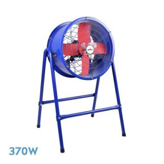 Ventilador Indust.torrente Azul/rojo 370w 1vel 4aspas C/soporte 98x48x27cm