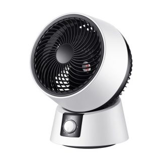 Ventilador Sobremesa Gavilan Blanco/negro 35w 3vel Orientable Fijo Y Rotat.35,5x26,5x25,7cm