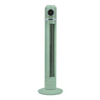 Ventilador Torre Artico Verde 45w 3velocidades C/remoto Y Temporizador Display Fijo Y Rotatorio 82x22x22cm