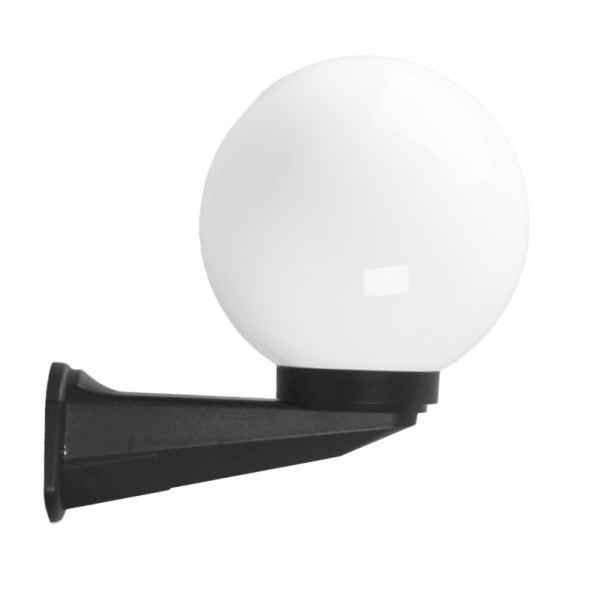 Aplique Exterior Abanto 1xe27 Negro Ip44 29x20x30,5 Cm