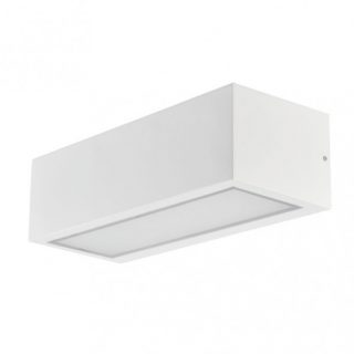 Aplique Exterior Conga Blanco 1xe27 Ip54 8x26x10,8 Cm