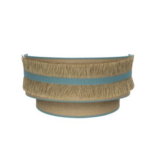 Aplique Natalia 1xe27 Saco-turquesa 17x30x15 Cm