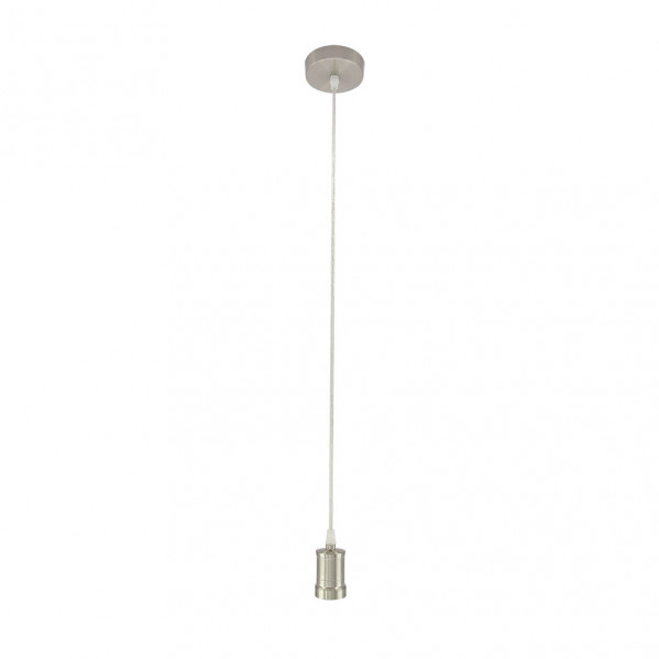 Arm.colgante Puja 1xe27 Niquel Regx10x10 Cm