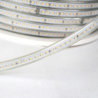 Cinta Led Flexible 1m 9w 3000k  220v Freya Ip65 14mm 900lm Estanco 120led