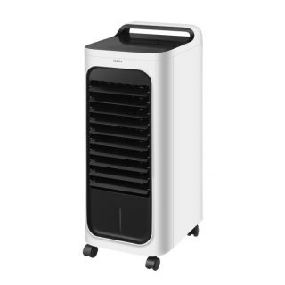 Climatizador Evaporativo Remolino Blanco/negro 80w 3velocidades 6litros Humidificador Oscilante Acum.de Frio 66,5x25,5x28,5cm