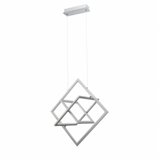 Colgante 50w 4000k 3250lm Lexie Cromo Regx63,5d