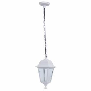 Colgante Exterior Albahaca 1xe27 Blanco Ip44 Policarbonato Regx15x15 Cm