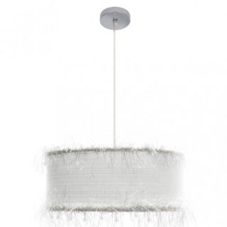 Colgante Hilos 1xe27 Blanca Regx50x50 Cm