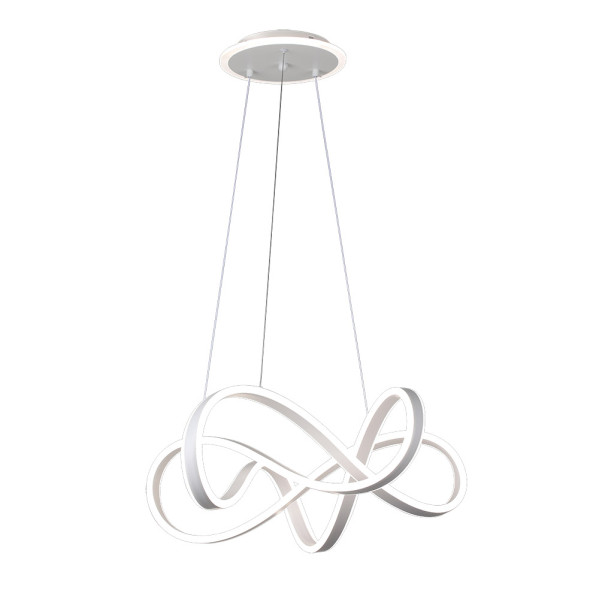 Colgante Way Blanco 257w 3000-4000-6000k 20904lm Regx55x55cm C/luz Ambiente Remoto Y Reg.intensidad