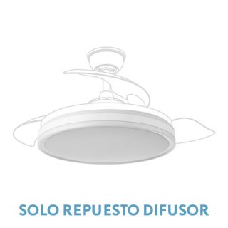 Difusor Ventilador Bayomo Grande 108d Blanco