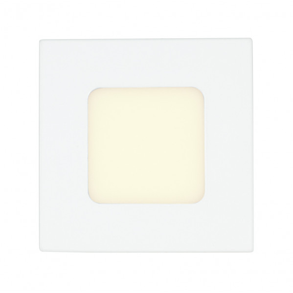 Downlight 3w 3000k Franco Blanco 1x9x9 Cm 168lm Corte 7x7 Cm
