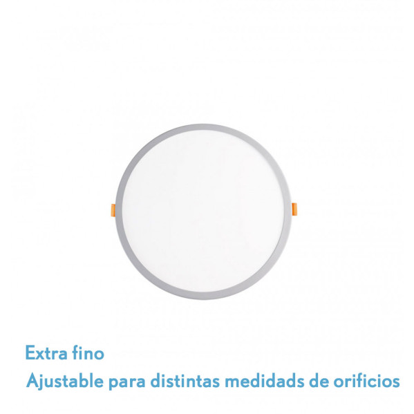 Downlight 8w 5500k Blanco Lejania 1x12x12cm 760lm Empotrar Corte Ajustable 5-10,5d