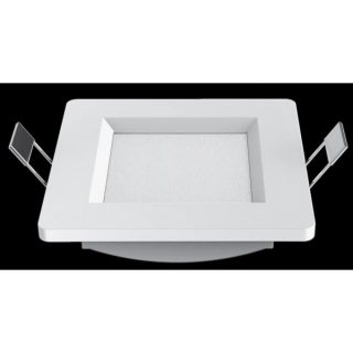 Downlight Led Intego Cuadrado 8w 330lm 3,2x11x11 Blanco 4000k Corte 9x9 Cm