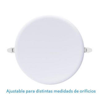 Downlight Led Smd Migmatita 36w 6500k Blanco 3600lm 2x22,7x22,7 Cm Corte Ajustable (7-20,6)