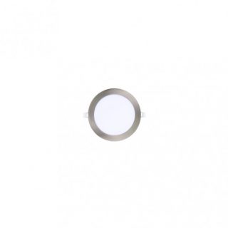 Downlight Obsidiana 4w 6500k Niquel Redondo 320lm 2,5x9x9 Cm Corte 7 Cm