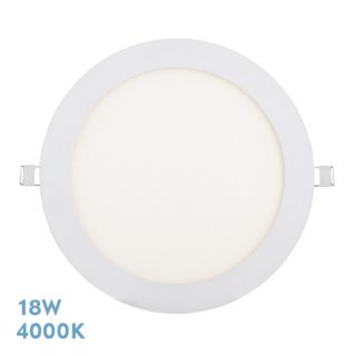 Downlight Tanzanita 18w 4000k Blanco 1440lm 1,3x21,8x21,8 Cm Corte 20,5d