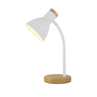 Flexo Epiro 1xe27 Blanco/haya 40x15x15cm