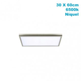 Panel Superf. 36w 6500k Tivoli Niquel 2,5x30x60 Cm 3060 Lm