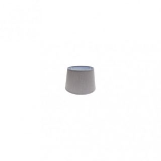 Pantalla Agueda Pinza Gris 10dx8dx8h Conica Abierta