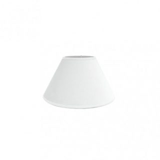 Pantalla Clara E27 Blanca 25dx11dx16h Conica Cerrada