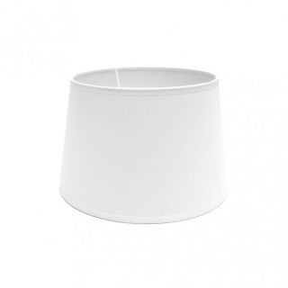 Pantalla Clara E27 Blanca 30dx22dx18h Conica Abierta