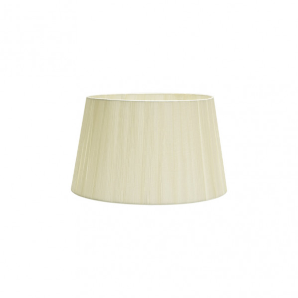 Pantalla Laura E27 Beis 30dx22dx17h Conica Abierta