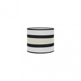 Pantalla Sobremesa Karla E14 Blanca/beis 17dx17dx15h