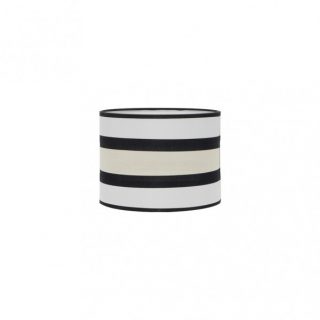 Pantalla Sobremesa Karla E27 Blanca/beis 25dx25dx19h