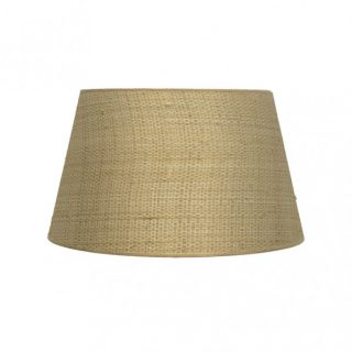 Pantalla Salma E27 Natural 40dx30dx25h Conica Abierta