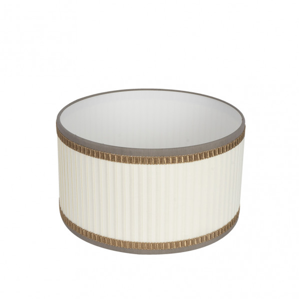 Pantalla Sobremesa Alto/colgante Soprano E27 Beis 30dx30dx19h