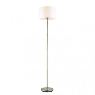 Pie De Salon Aldebaran 1xe27 Cuero C/pant Beig  170x35x35 Cm